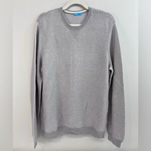 J. McLaughlin Crew Sweater Cotton, Viscose, Nylon, Cashmere Mens Large